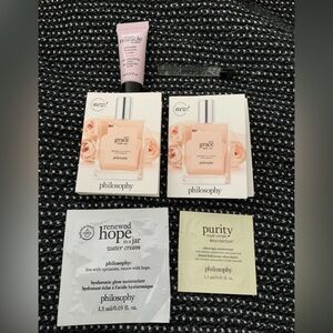 Philosophy Trail Size Samples- Pure Grace, Hope, Purity, Miracle